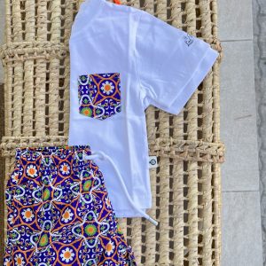 Set maiolica arancio