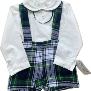 Tartan blu e verde