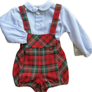 Salopette tartan