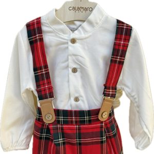 Tartan salopette