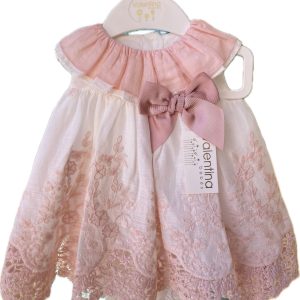 Abito roses pizzo