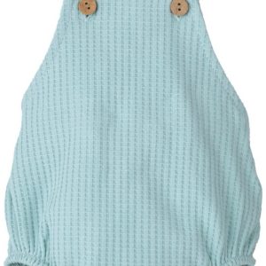 Salopette verde acqua