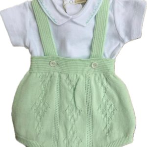 Set wedoble bimbo verde acqua