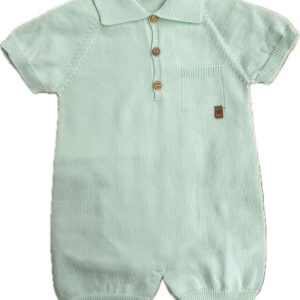 Tutina polo verde acqua