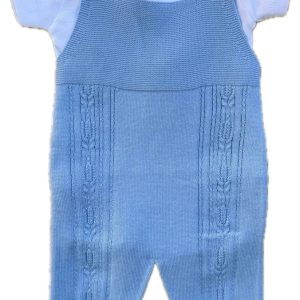 Long wedoble azul set