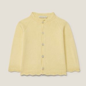 Cardigan wedoble yellow