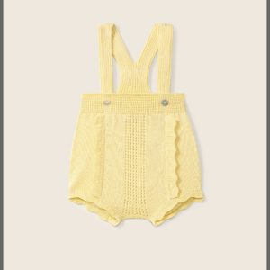 Wedoble salopette e body yellow